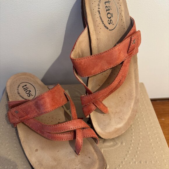 TAOS Women's Perfect Sandal in Bruschetta Size 8 - Picture 2 of 6